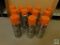 Lot of 12 Rust-Oleum Professional Orange Spray Paint Cans 15 oz