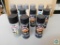Lot of 13 Spray Paints Silver, Gold, and Black Vinyl & Fabric