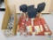 Lot of Foam Paint Brushes and Metal Paint Can Openers