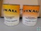 Lot of 2 FixAll California Redwood & Safety yellow Paint 1 Gallon Size