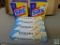 Lot of SOS Pads (Box of 15 each) and 4 Gallon Size Freezer Bags