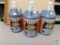 Lot of 3 Selig Glass Cleaner Concentrate 1 Gallon Size each