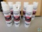 Lot of 8 Rust-Oleum Inverted Spray Paint Cans White