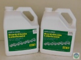 Lot 2 Gallons Bar & Chain Lubricant Oil SAE 30