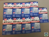 Lot of 9 Boxes of Moth Balls