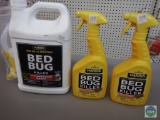 Lot Harris Bed Bug Spray Killer 1 Gallon & 2 32 oz