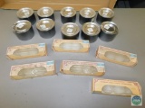 Lot of Food Warmer Candles 6) 4 Pack Candles, and 10 Cans