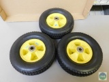 Lot of 3 Tires 3.5x 10 x 5./8 Possible for a Mower