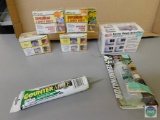 Lot of Epoxy Paste, Wood Rebuilder, Counter Mate Sealant, and Rot Terminator