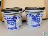 Lot of 2 Aluma-Kote Aluminum Mobile Home Roof Covering 3.6 Quart Each