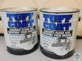 Lot of 2 Tuff Coat Concrete Floor and Driveway Stain Enamel