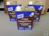 Lot of 3 VM&P Naphtha Thins Enamels & Varnish 1 Gallon Each