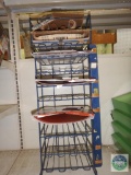 Metal Wire Rack with Sanding Paper 11.5