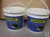 Lot 2 Buckets Crack Stopper Drive Patch 10 lbs. Each