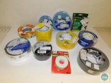 Lot of Various Tape Rolls Duct Tape, Carpet Tape, Foil Tape, Masking, etc.