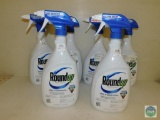 Lot of 6 Spray Bottles of Roundup Weed & Grass Killer