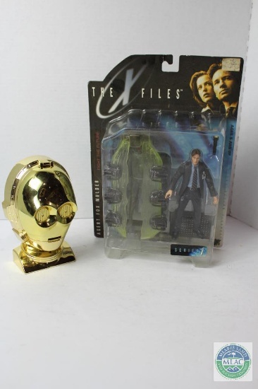 C3PO Micro Machine Star Wars and The X Files Action Figures