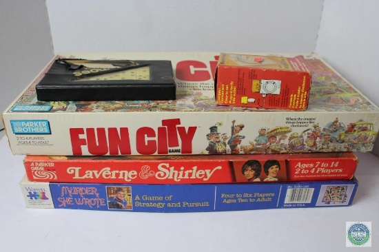 Laverne & Shirley, Murder She Wrote and other board games
