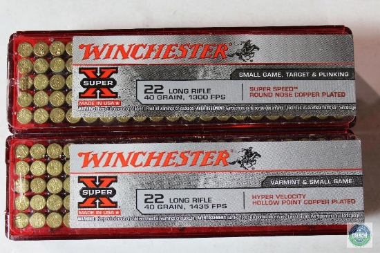 200 Rounds Winchester Super X 22 LR Ammo