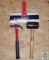 12-inch Taping Knife, Mallet, and Claw Hammer