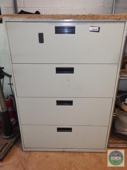 4 Drawer Lateral File Cabinet