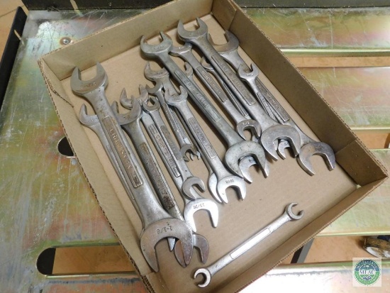 Lot of Craftsman Open End Wrenches