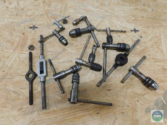 Lot Tap & Die Handles - Most are Craftsman