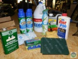 Lot of Cleaning Supplies Febreze, CLR, Bleach, etc.