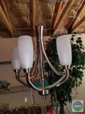 Hanging light fixture - upstairs of barn
