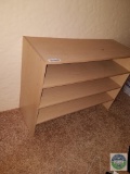 Pressboard bookcase - Build-it-yourself type