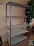 Metal shelf unit - 72 inches tall