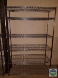 Metal shelf unit - 72 inches tall