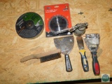 Lot Abrasive Blades, Saw Blade, Scrapers +