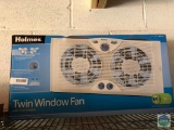 Holmes Twin Window Fan New