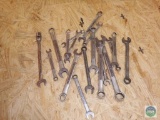 Lot of Craftsman Open End Wrenches