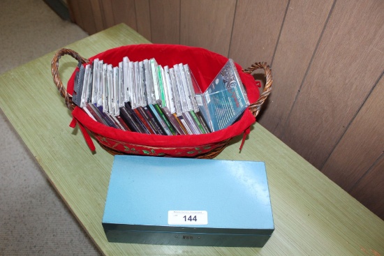 1 Lot of Christmas and Other CD's and Cassettes.