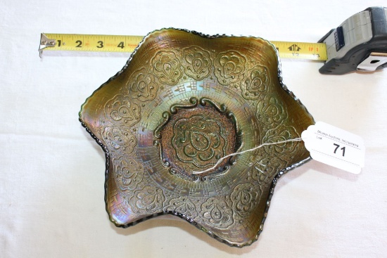 Persian Medallion Fenton Bowl