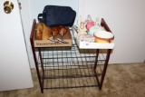 Shoe Rack, Shoe Stretchers, Pin Cushion Dolls, Etc.