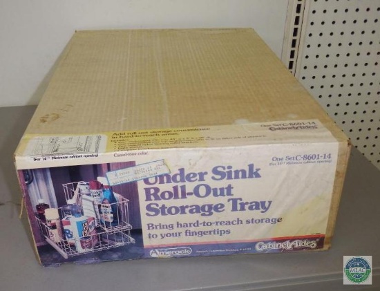 Under Sink Roll-Out Storage Tray