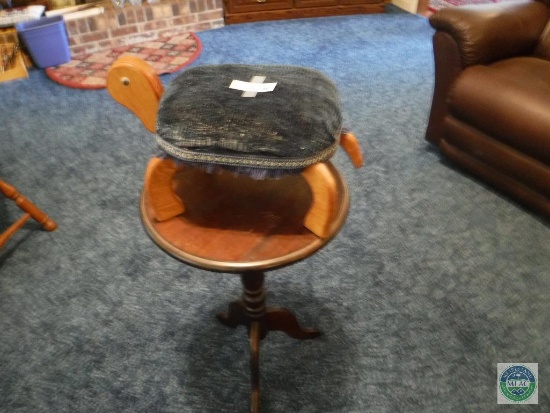 Turtle Footstool and Small Table