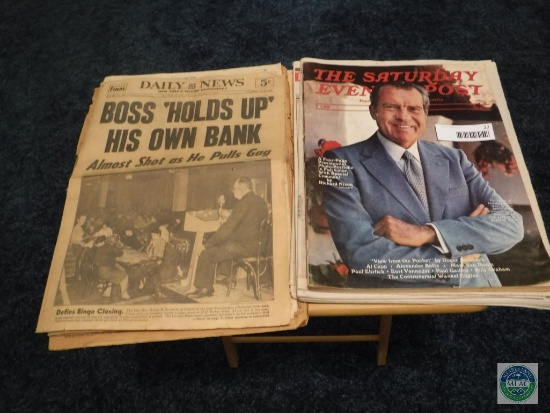 Old Newspapers and Magazines