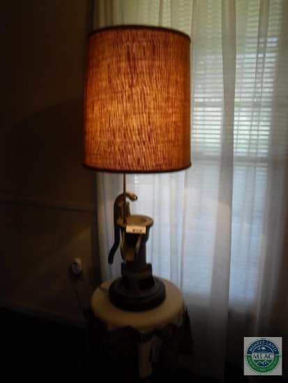 Lamp with Well Pump Base