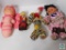 Box lot of Misc. Quilted Dolls