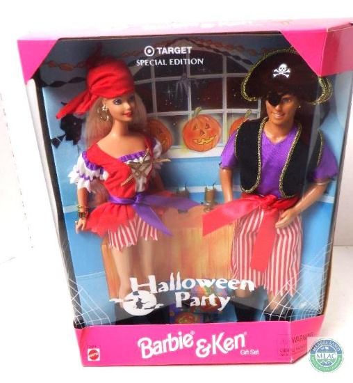 Halloween Party Target Special Edition 1998 Barbie and Ken Gift Set