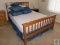 Wood Queen Size Bed Mission Style Frame