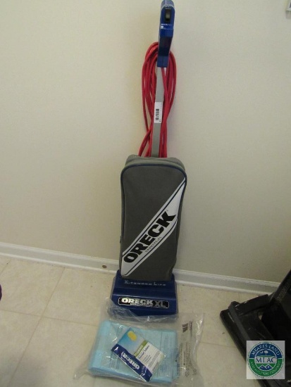 ORECK Commercial XL vacuum with extra bags