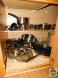 Contents of Cabinets Pots & Pans & Casserole Dishes