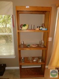 Wood & Cane Type Shelf Bookshelf
