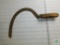 Old Scythe Antique Stamped Blacksmith Town Wis