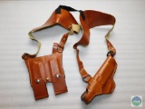 New leather shoulder holster for Ruger